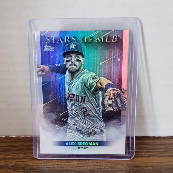 2022 Topps Series 1 Alex Bregman Stars of the MLB #SMLB-8 Houston Astros - Picture 1 of 3